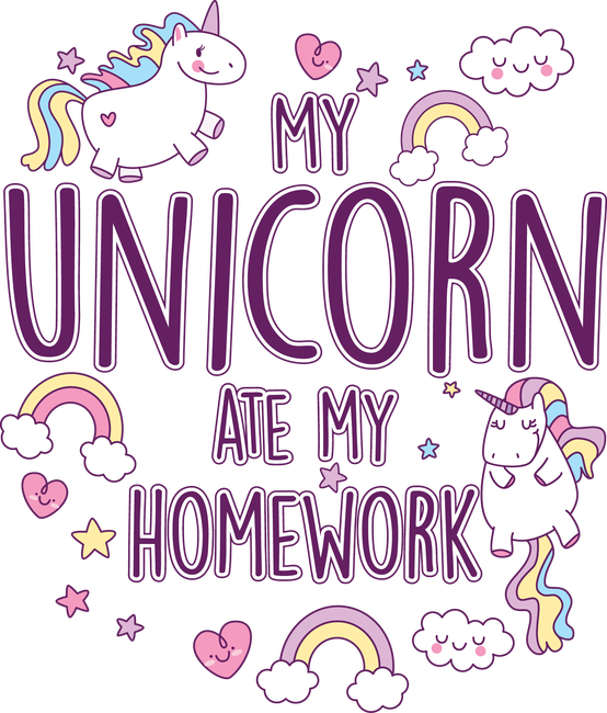 My unicorn ate my homework