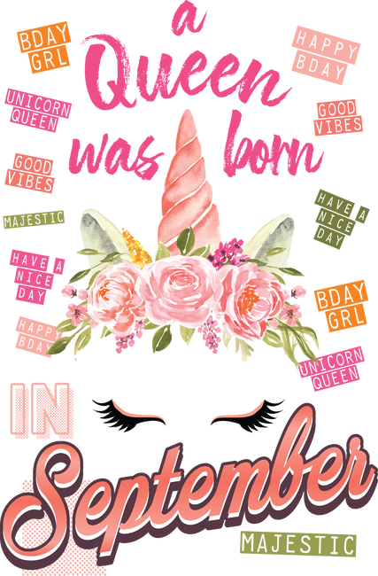 A queen was born in SZEPTEMBER