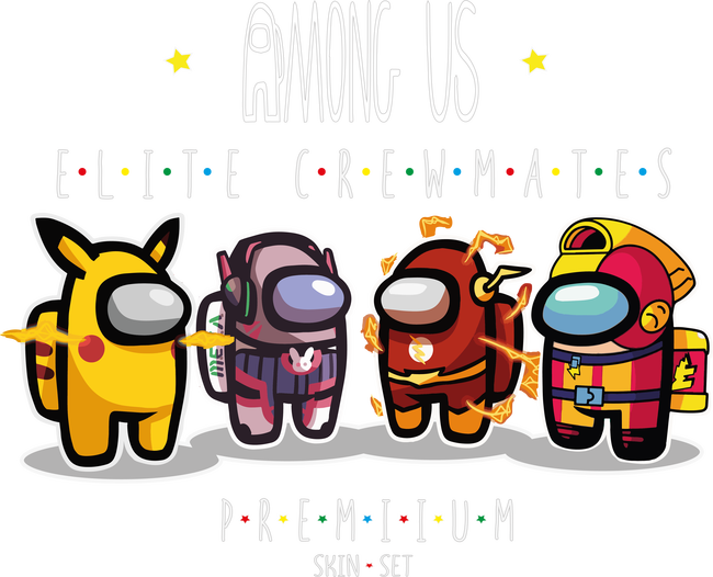 Among us Elite crewmates set