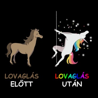Lovaglás előtt és után