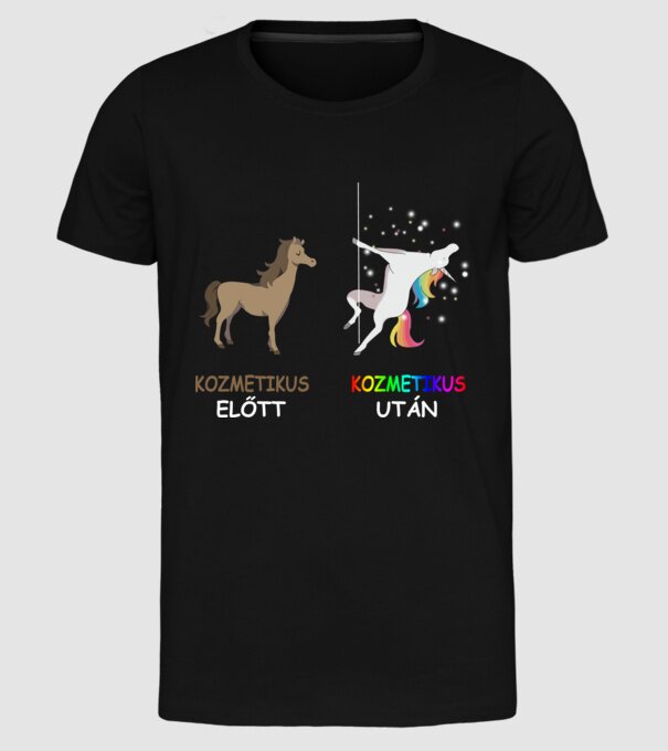  minta fekete pólón