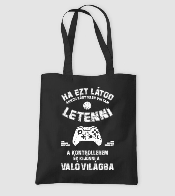  minta fekete pólón