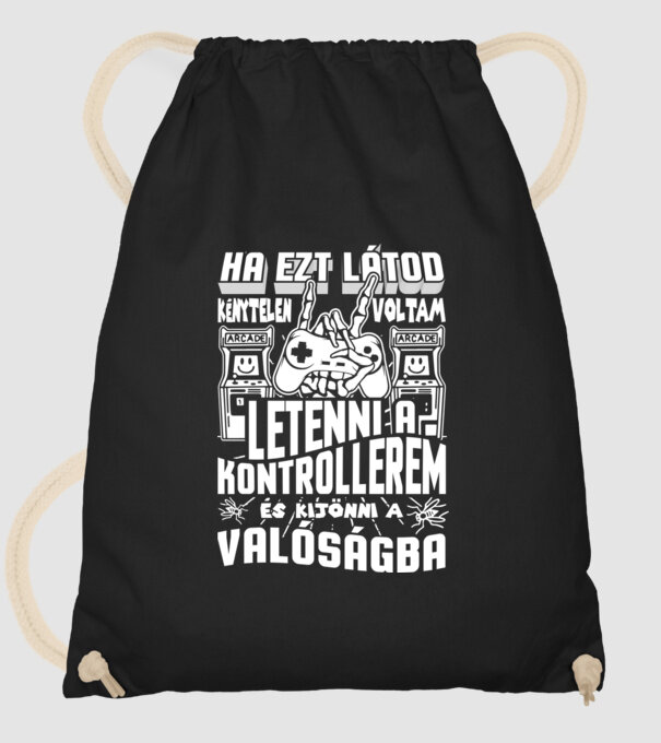  minta fekete pólón