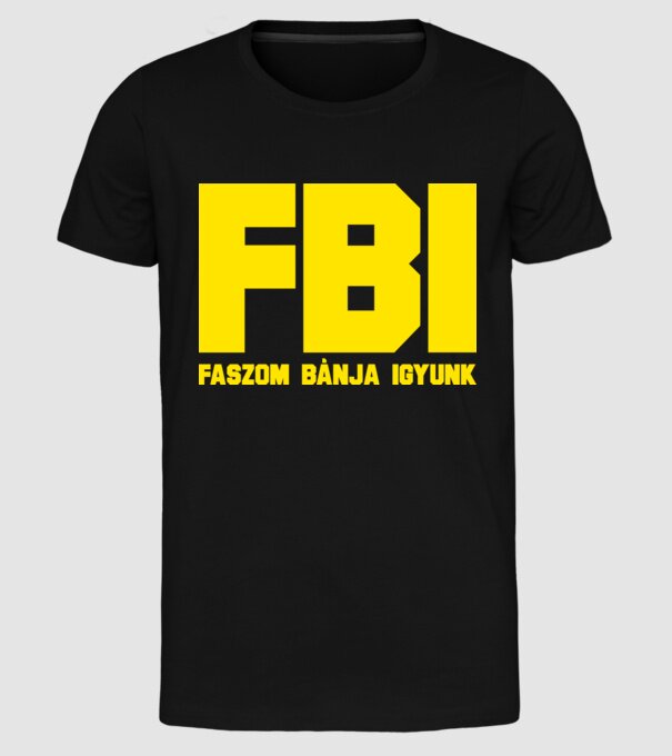  minta fekete pólón