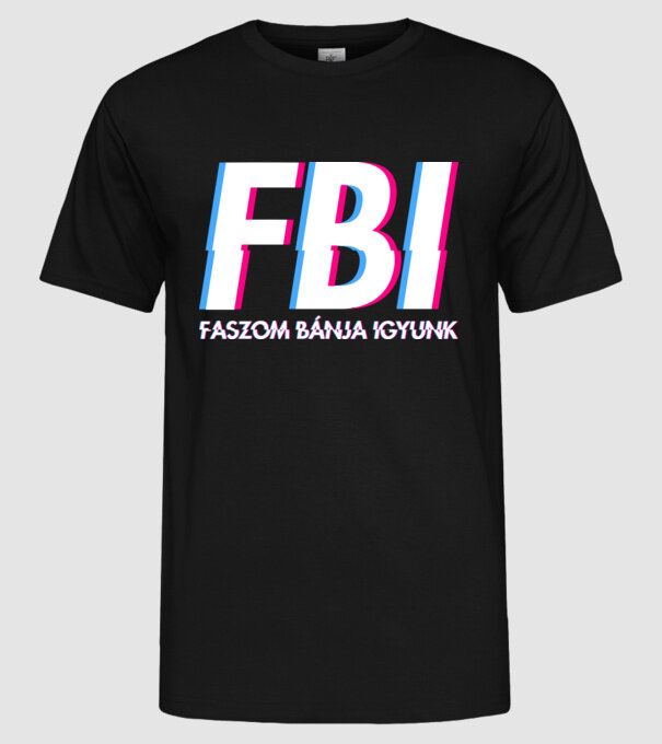 minta fekete pólón