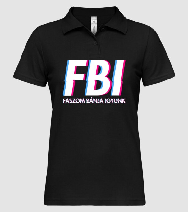  minta fekete pólón