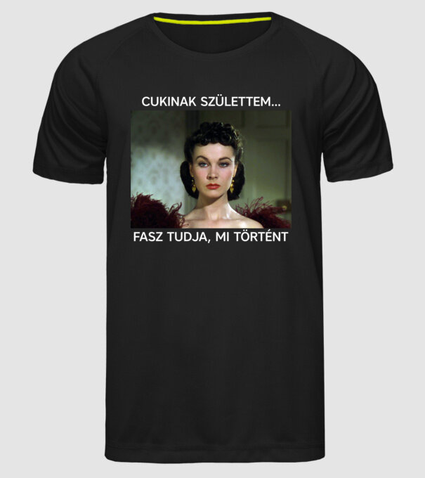  minta fekete pólón