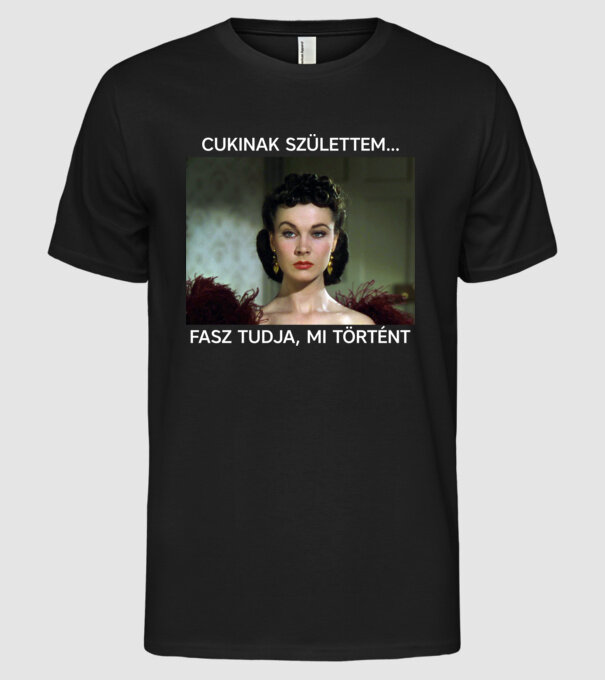  minta fekete pólón