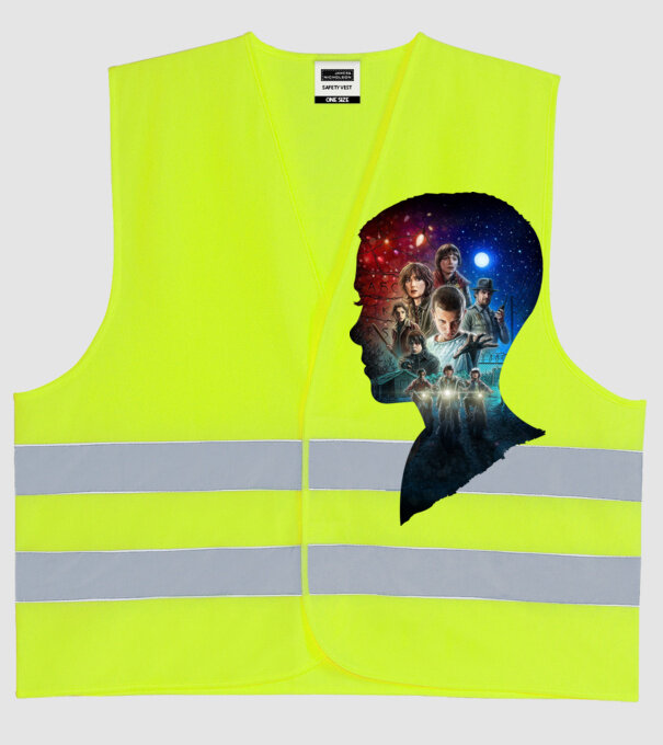  minta neonsárga pólón