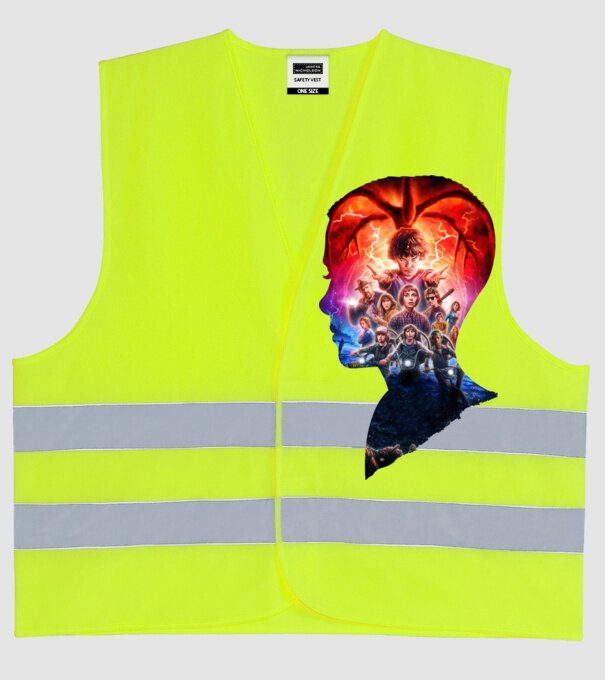  minta neonsárga pólón