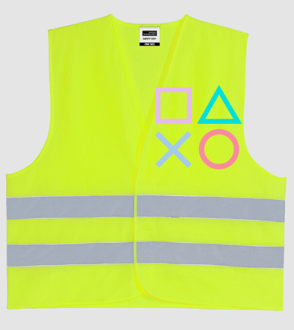  minta neonsárga pólón