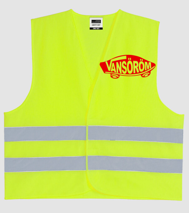  minta neonsárga pólón