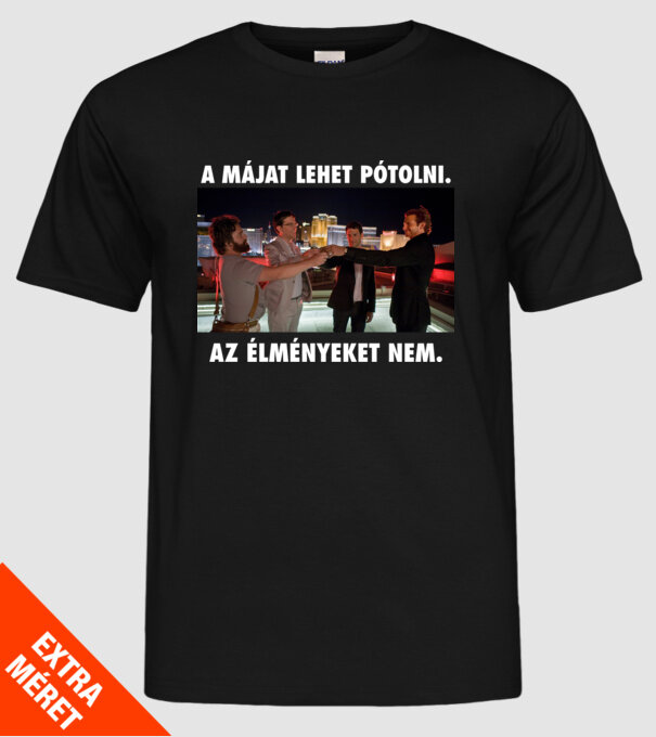  minta fekete pólón