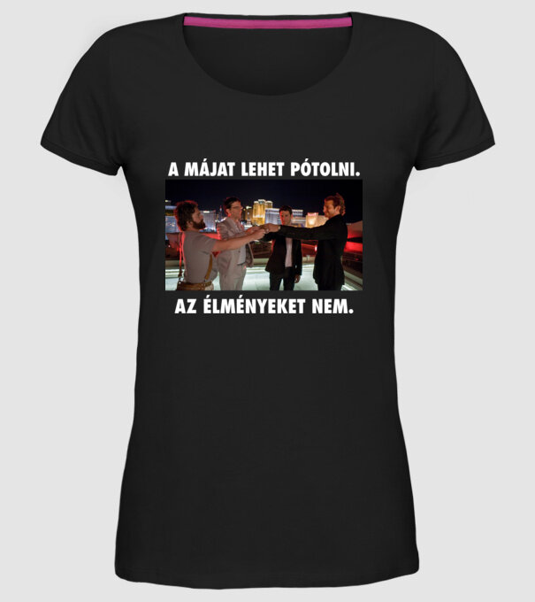  minta fekete pólón