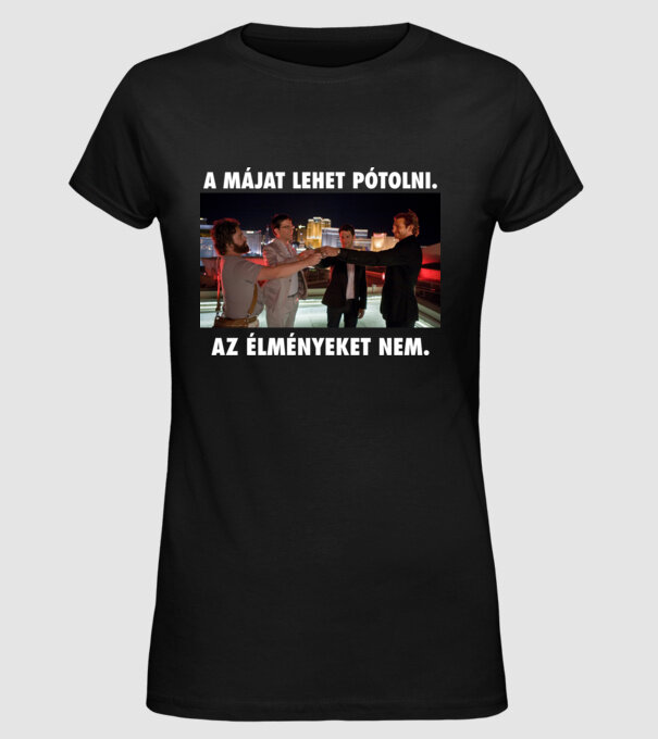  minta fekete pólón