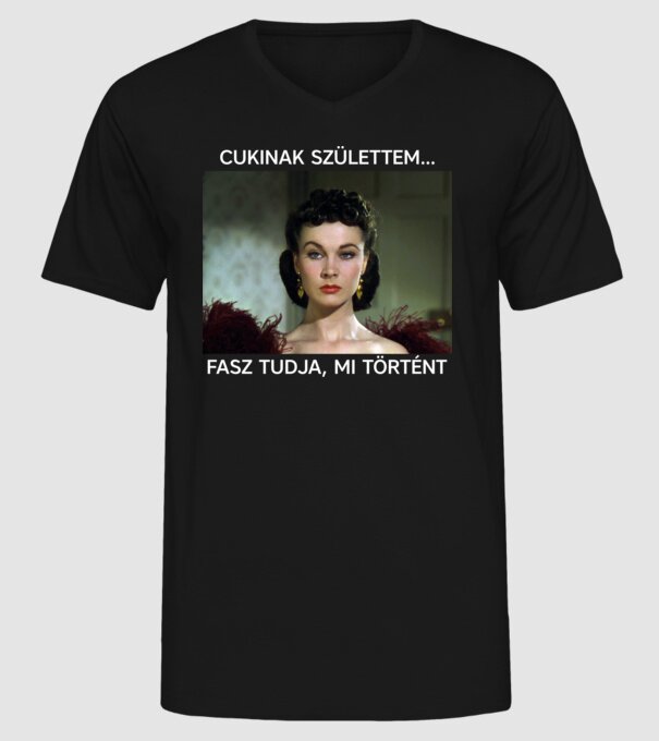  minta fekete pólón