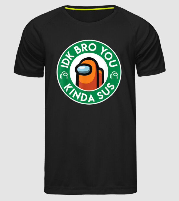  minta fekete pólón