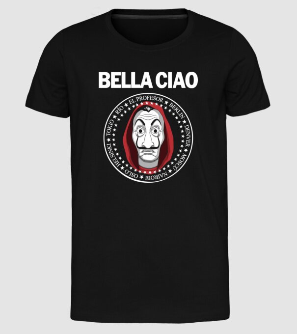  minta fekete pólón