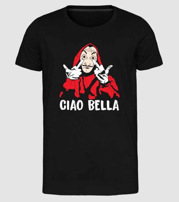  minta fekete pólón