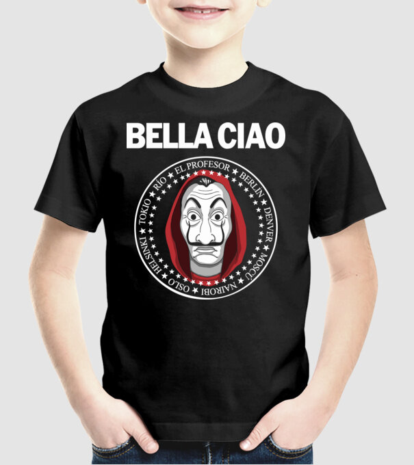  minta fekete pólón