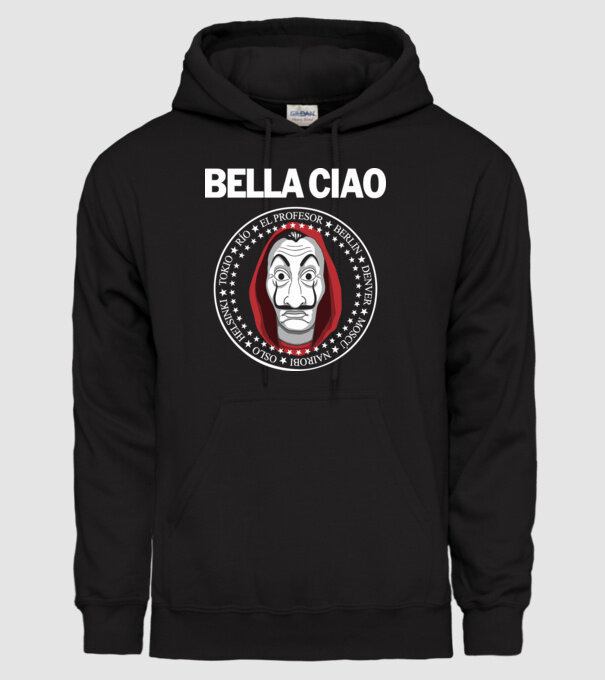  minta fekete pólón