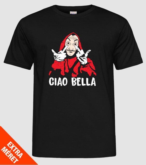  minta fekete pólón