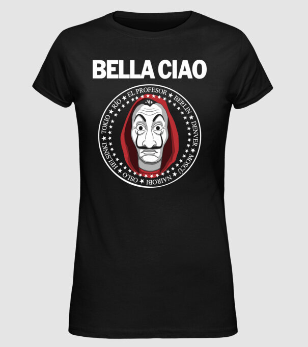  minta fekete pólón