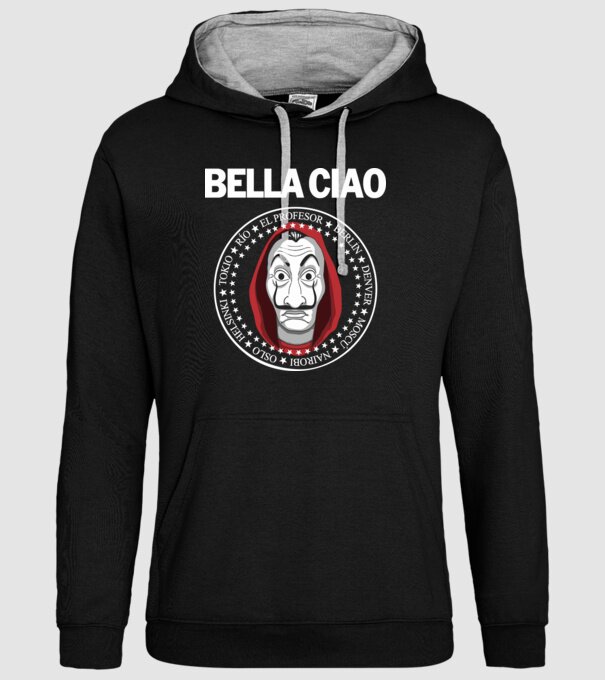  minta fekete pólón