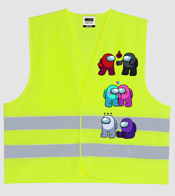  minta neonsárga pólón