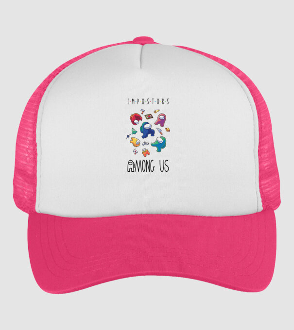  minta neonpink pólón