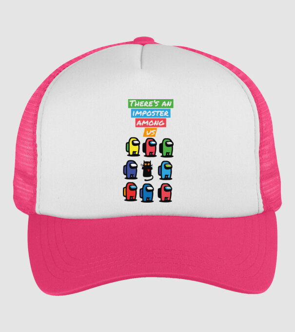  minta neonpink pólón